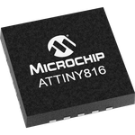 Microchip Technology-ATTINY816-MZT-VAO Microcontrollers - MCUs MCU 8-bit AVR RISC 8KB Flash 3.3V/5V 20-Pin VQFN EP T/R Automotive AEC-Q100