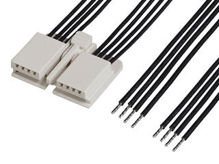 2163311083 - EdgeLock-to-Pigtail Off-the-Shelf (OTS) Cable Assembly, 2.00mm Pitch, Tin (Sn) Plating, 300.00mm Length, 8 Circuits, Black