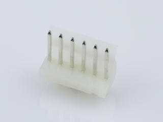 09652068 - SPOX and KK 396 Wire-to-Board Header, Vertical, with Friction Lock, 6 Circuits