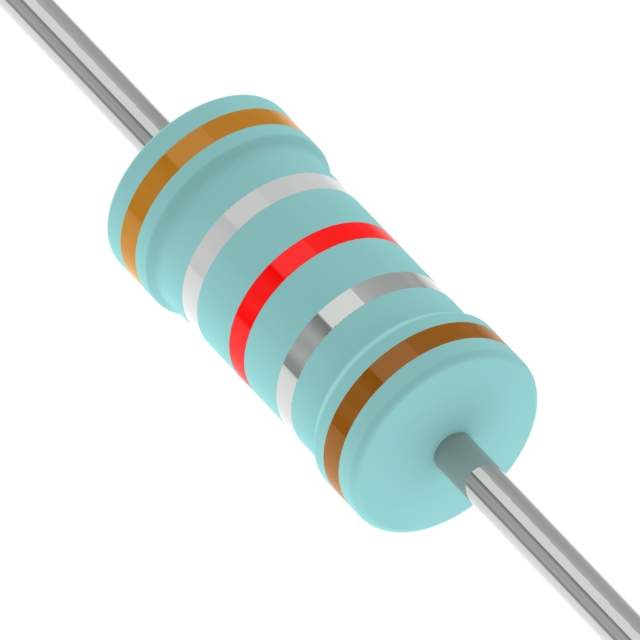 3,92 Ohm Axial 1% MF0 3,92 Ohm Axial 1% MF0