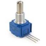 Bourns-91A1A-B28-B12L  Res Conductive Plastic POT 2.5K Ohm 20% 1W 1(Elec)/1(Mech)Turn 6.35mm (34.93 X 15.88 X 17.46mm) Pin Panel Mount/Through Hole