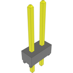 Samtec-HTSW-101-14-G-D Connector Headers and PCB Receptacles Conn Unshrouded Header HDR 2 POS Solder ST Top Entry Thru-Hole Bulk Samtec-HTSW-101-14-G-D Connector Headers and PCB Receptacles Conn Unshrouded Header HDR 2 POS Solder ST Top Entry Thru-Hole Bulk