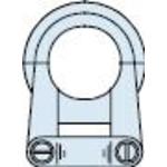 Glenair-M85049/47SN18 Backshells Strain Relief Backshell 90° 19 Shell Size Electroless Nickel Aluminum Self Lock