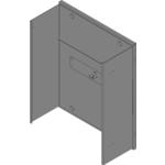 Hammond Manufacturing-C3R24208HCLO  Gray Steel Wall Mount Type 3R Enclosure