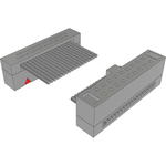 Samtec-FFSD-09-D-02.00-01-N-R  Cable Assembly 0.05m 30AWG 1.27mm 18 to 18 POS IDC Connector to IDC Connector F-F TIGER EYE™ Bulk