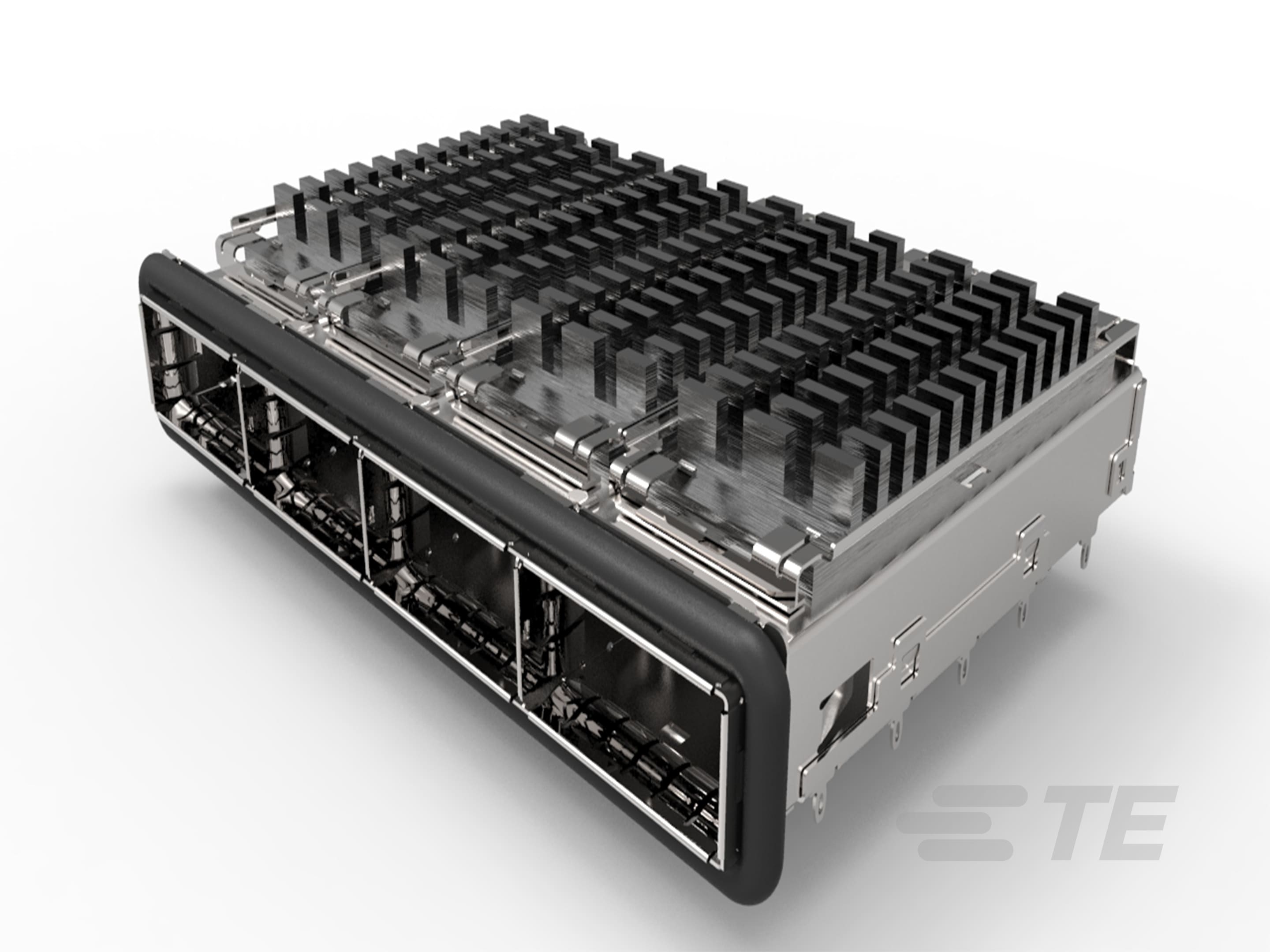 1X4 CAGE ASSEMBLY, THRU BEZEL, W/ GASKET-2170287-8 1X4 CAGE ASSEMBLY, THRU BEZEL, W/ GASKET-2170287-8