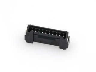 5055780571 - 2.00mm Pitch, Micro-Lock Plus PCB Header, Single Row, Right-Angle, Surface Mount, Matte Tin Plating, Positive Lock, 5 Circuits, Low-Halogen, Black