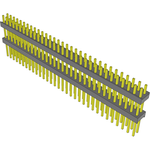Samtec-EW-32-11-S-D-460 Connector Headers and PCB Receptacles Conn Board Stacker HDR 64 POS 2.54mm Solder ST Top Entry Thru-Hole Bulk