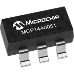 Microchip Technology-MCP14A0051T-E/CH Gate and Power Drivers Driver 0.5A 1-OUT Low Side Inv 6-Pin SOT-23 T/R
