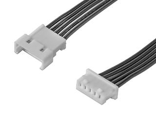 2181130500 - PicoBlade Female-to-PicoBlade Male Off-the-Shelf (OTS) Cable Assembly, Single Row, 75.00mm Length, 5 Circuits, Natural