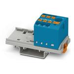 PHOENIX CONTACT-3273068 Connector Terminal Blocks Conn Distribution Terminal Block 7 POS Spring Clamp DIN Rail/Panel Mount 41A