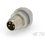 TE Connectivity-T4030014041-000 Connector Circular Conn M8 Circular PIN 4 POS Solder Cup ST Panel Mount 4 Terminal 1 Port Bag