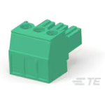 TE Connectivity-284507-3 Connector Terminal Blocks Conn Eurostyle Block PL 3 POS 3.81mm Solder RA Cable Mount 11A/Contact