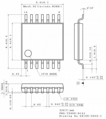 Product dimension image