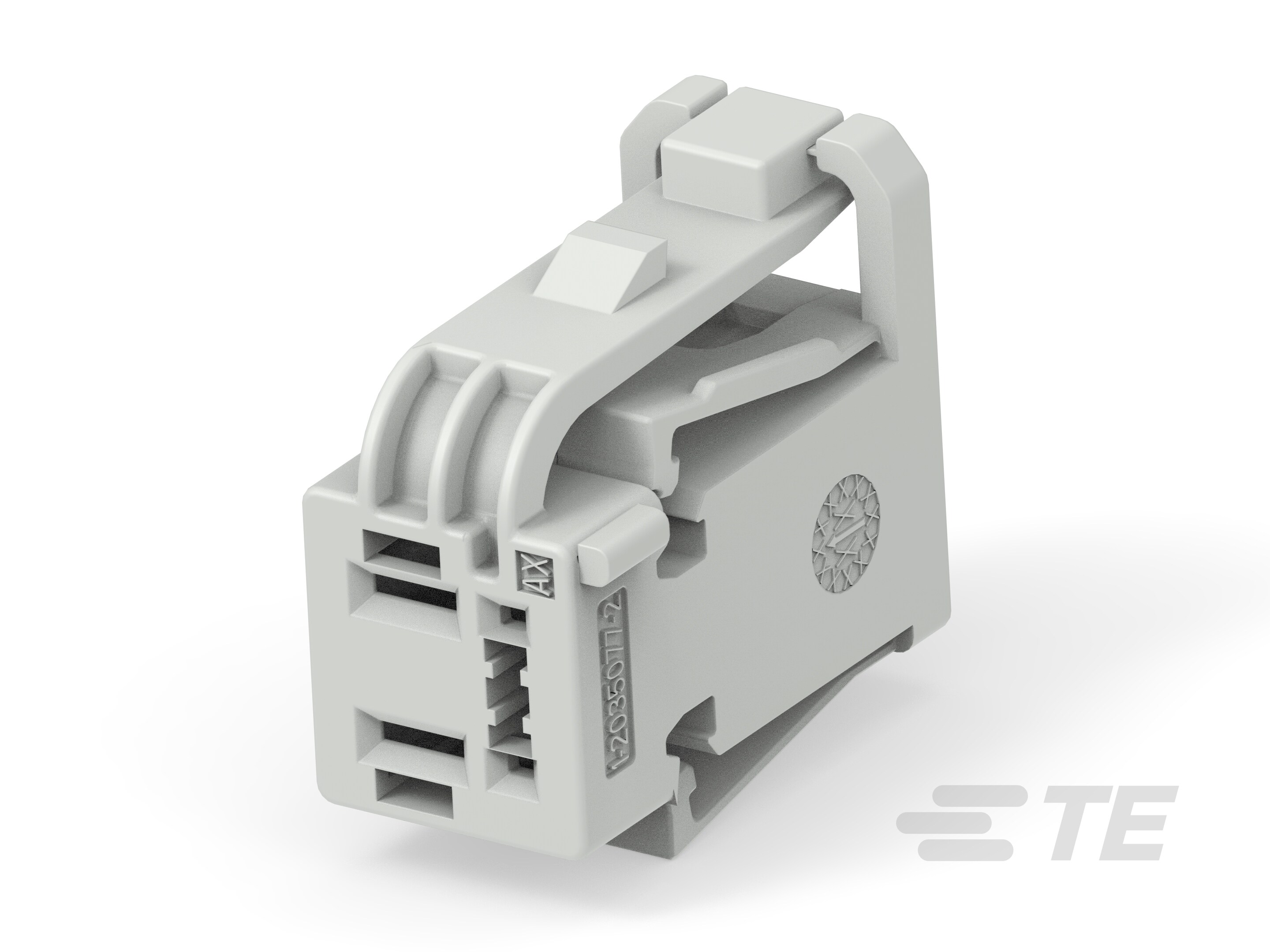 PLUG HSG, 4 POSN HYBRID 0.64/2-1-2035077-2