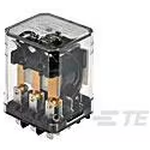 TE Connectivity-9-1393116-2 Power Relays Electromechanical Relay 12VDC 120Ohm 15A 3PDT(73.7x38.89x55.55)mm Bracket Industrial Relay