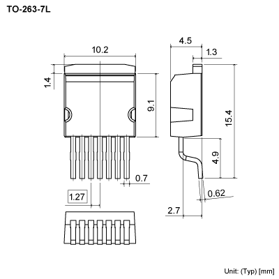 Product dimension image
