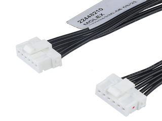 2244821062 - MicroTPA-to-MicroTPA Off-the-Shelf (OTS) Cable Assembly, 2.00mm Pitch, Single Row, 150.00mm Length, 6 Circuits, Natural