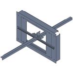 Hammond Manufacturing-C2F195636LG1  Light Gray Steel Floor Mount Rack Cabinet