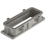 HARTING Technology Group-09390240310 Backshells Panel Mount Housing 180° 24/B Shell Size Powder Aluminum Die Cast Self Lock Han®
