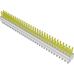Samtec-HW-32-08-L-D-200-110 Connector Headers and PCB Receptacles Conn Board Stacker HDR 64 POS 2.54mm Solder ST Top Entry Thru-Hole Bulk