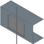 Hammond Manufacturing-1451-26 null Perforated Steel Chassis Cover, Asa 61 Grey