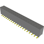 Samtec-SQW-119-01-L-D-VS Connector Headers and PCB Receptacles Conn Socket Strip SKT 38 POS 2mm Solder ST Top Entry SMD Tube