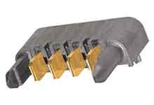 1724570002 - EXTreme Ten60Power Panel-to-Board Right-Angle Plug Assembly with Guide Pins, 2 Power Circuits