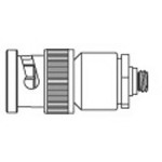 TE Connectivity-033-0101-0001 Connector RF Conn SMB-BNC Adapter F/PL 50Ohm ST Gold