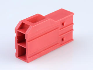 2034382209 - CP-6.5 Plug Housing, 6.50mm Pitch, Dual Row, 2 Circuits, Red, Glow-Wire Capable