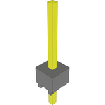 Samtec-HMTSW-101-24-T-S-275 Connector Headers and PCB Receptacles Conn Unshrouded Header HDR 1 POS Solder ST Top Entry Thru-Hole Bulk