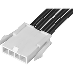 Molex-2153221041 Cable Assembly Other Cable Assembly UL 1015 0.15m 16AWG Wire to Board to Wire to Board 4 to 4 POS M-M Crimp-Crimp Bag