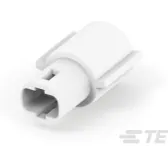 TE Connectivity-293303-1 Connector Discrete Wire Housing Conn Housing 46 POS Crimp ST Cable Mount White