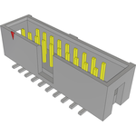 Samtec-HTST-110-01-L-DV-02 Connector Headers and PCB Receptacles Conn Shrouded Header (4 Sides) HDR 20 POS 2.54mm Solder ST Top Entry SMD Tube
