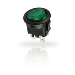 ZF Electronics-RRA32H3BBREN Switch Rocker Switch Rocker ON OFF DPST Quick Connect Round Rocker 10A 250VAC 186.42VA 100000Cycles