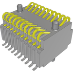 Samtec-FSI-110-06-L-D-AD-TR Connector Headers and PCB Receptacles Conn One Piece Board Stacker HDR 20 POS 1mm Solder ST SMD T/R