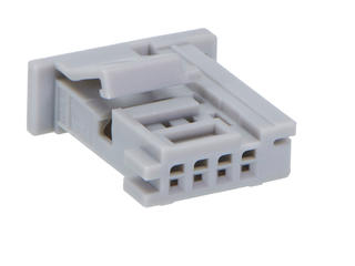 2058272042 - ConnTAK50 Tang Receptacle, Single Row, 4 Circuits, Key B, Natural 2058272042 - ConnTAK50 Tang Receptacle, Single Row, 4 Circuits, Key B, Natural