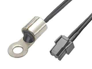 2138622635 - NTC Ring Temperature Sensor-to-Micro-Lock Plus Cable Assembly, 150.00mm Length, 3800 Beta Value with 1% Tolerance, 10kOhm Resistance at 25°C with 2% Tolerance, Black