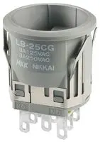 NKK SWITCHES LB25CGW01