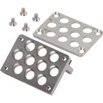 Amphenol SV Microwave-SF9311-60097 Connector Accessories Connector Accessories Daughtercard Right Angle Stainless Steel VITA 67.3 Bag