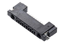 2014510101 - 1.25mm Pitch SlimStack Floating Board-to-Board Receptacle, Surface Mount, Right-Angle, 4.20mm Stacking Height, 17.70mm Width, 10 Circuits