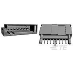 TE Connectivity-1743386-1 Connector Headers and PCB Receptacles Conn Shrouded Header (4 Sides) PIN 8 POS 2.54mm Solder ST Thru-Hole  Loose