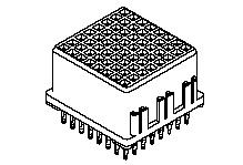 Molex-0755486032 Connector Headers and PCB Receptacles Conn Wire to Board RCP 32 POS 2.5mm Press Fit ST Thru-Hole EXTreme PowerMass Tray