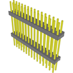 Samtec-EW-15-19-S-D-750 Connector Headers and PCB Receptacles Conn Board Stacker HDR 30 POS 2.54mm Solder ST Top Entry Thru-Hole Bulk