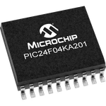 Microchip Technology-PIC24F04KA201-I/SO Microcontrollers - MCUs MCU 16-bit PIC RISC 4KB Flash 2.5V/3.3V 20-Pin SOIC W Tube