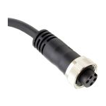 Bulgin Limited-PXPTPU78FBF04ACL010PUR null Cable Assembly Circular 1m 16-20AWG 7/8" Circular 4 Straight Bulk