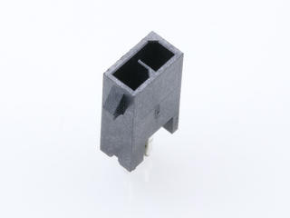 2068320221 - Micro-Fit+ Vertical Header, Through Hole, 3.00mm Pitch, Dual Row, 2 Circuits, Tin (Sn) Plating, Glow-Wire Capable, Black, Tape and Reel