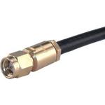 HUBER+SUHNER-11_SMA-50-3-7/111_NE Connector RF Conn SMA 0Hz to 18GHz 50Ohm Solder ST Cable Mount PL Gold Individual