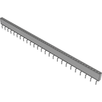 Samtec-BCS-150-T-S-PE Connector Headers and PCB Receptacles Conn Socket Strip SKT 50 POS 2.54mm Solder ST Top Entry Thru-Hole TIGER CLAW™ Tube