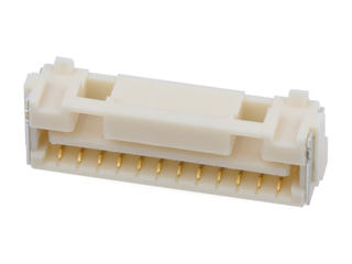5023861271 - 1.25mm Pitch CLIK-Mate Wire-to-Board PCB Receptacle, Single Row, Right-Angle, Gold (Au) Plating, 12 Circuits
